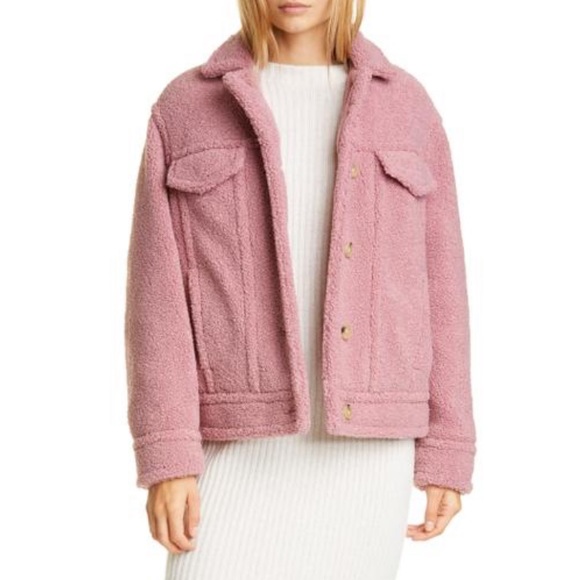 Vince Teddy Sherpa Jacket - Picture 2 of 3